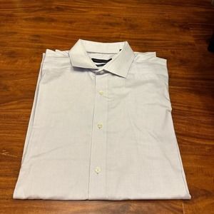 TOMMY- HILFIGER THELEX SUPIMA® - REGULAR FIT • Button Down Shirt - Size 17 1/2